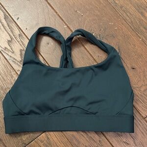 Athleta small green interval Sports Bra (a-c size)